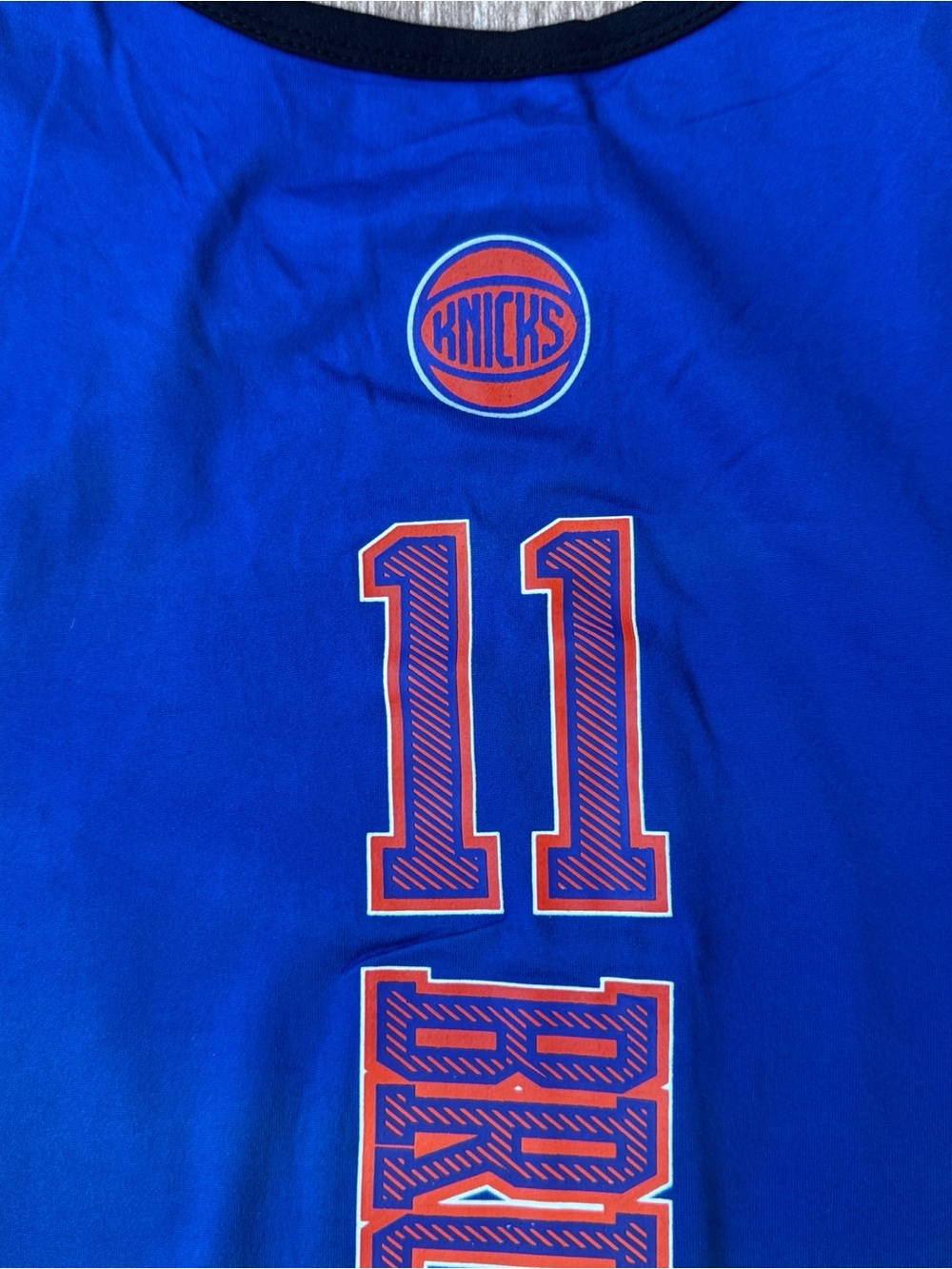 New York Knicks Blue Basketball Tank Top Small Kids - Picture 2 of 11